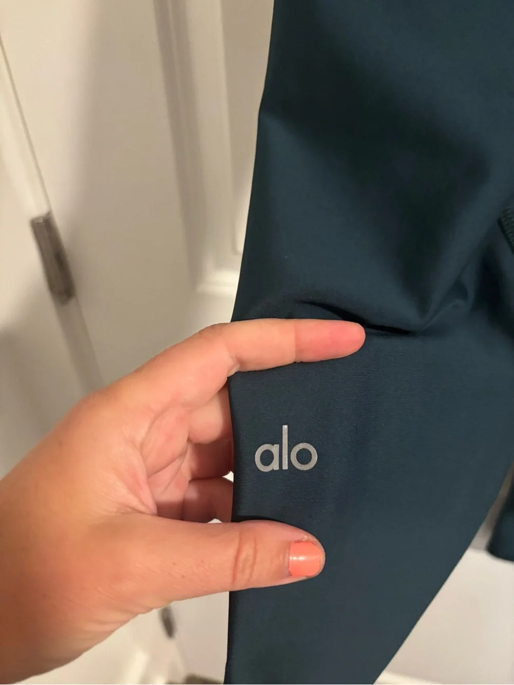 ALO Yoga Midnight Green High Waist Airlift Leggings Size Small